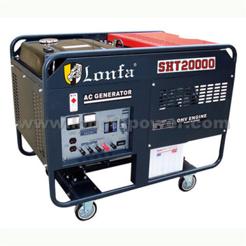 12kw Large Power Double Cylinder Honda Engine Gasoline Generator